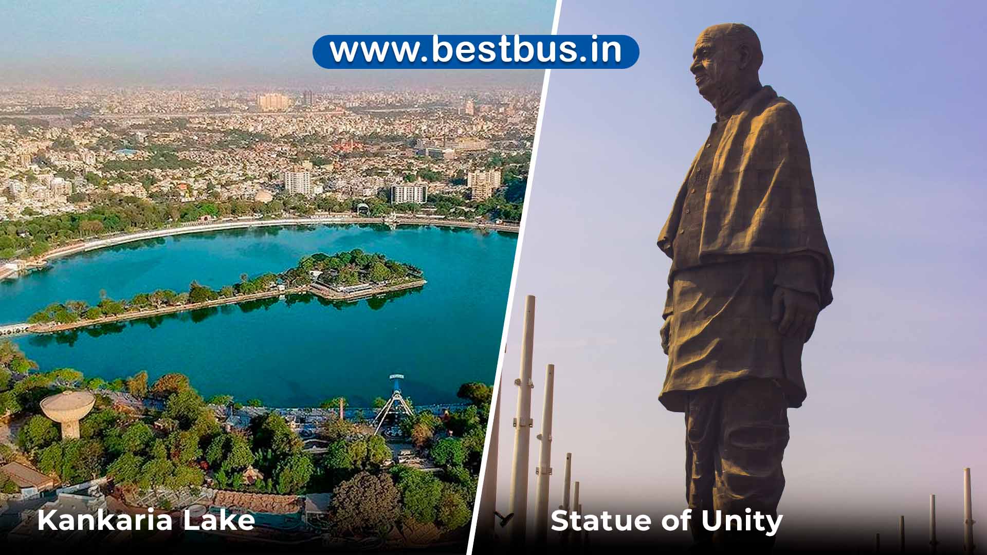 Kevadia Tour With Statue Of Unity-ahmedabad By Train From Mumbai Via Borivali-vapi-surat