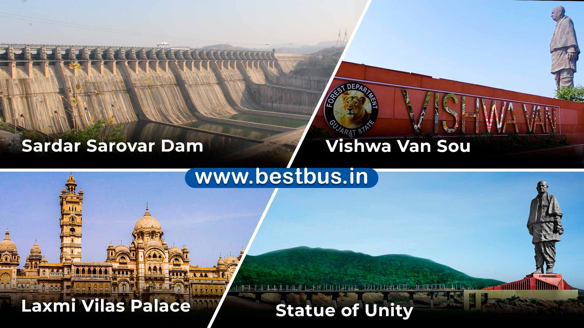 Kevadia With Statue Of Unity Tour Package By Train From Mumbai