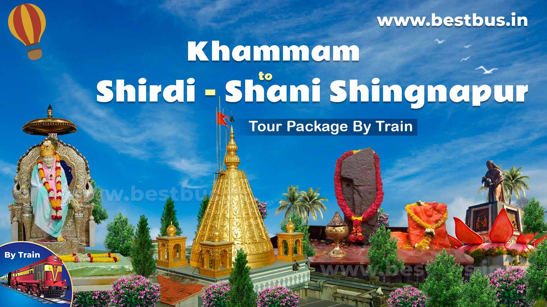 Khammam To Shirdi Shani Shingnapur Tour Package By Train