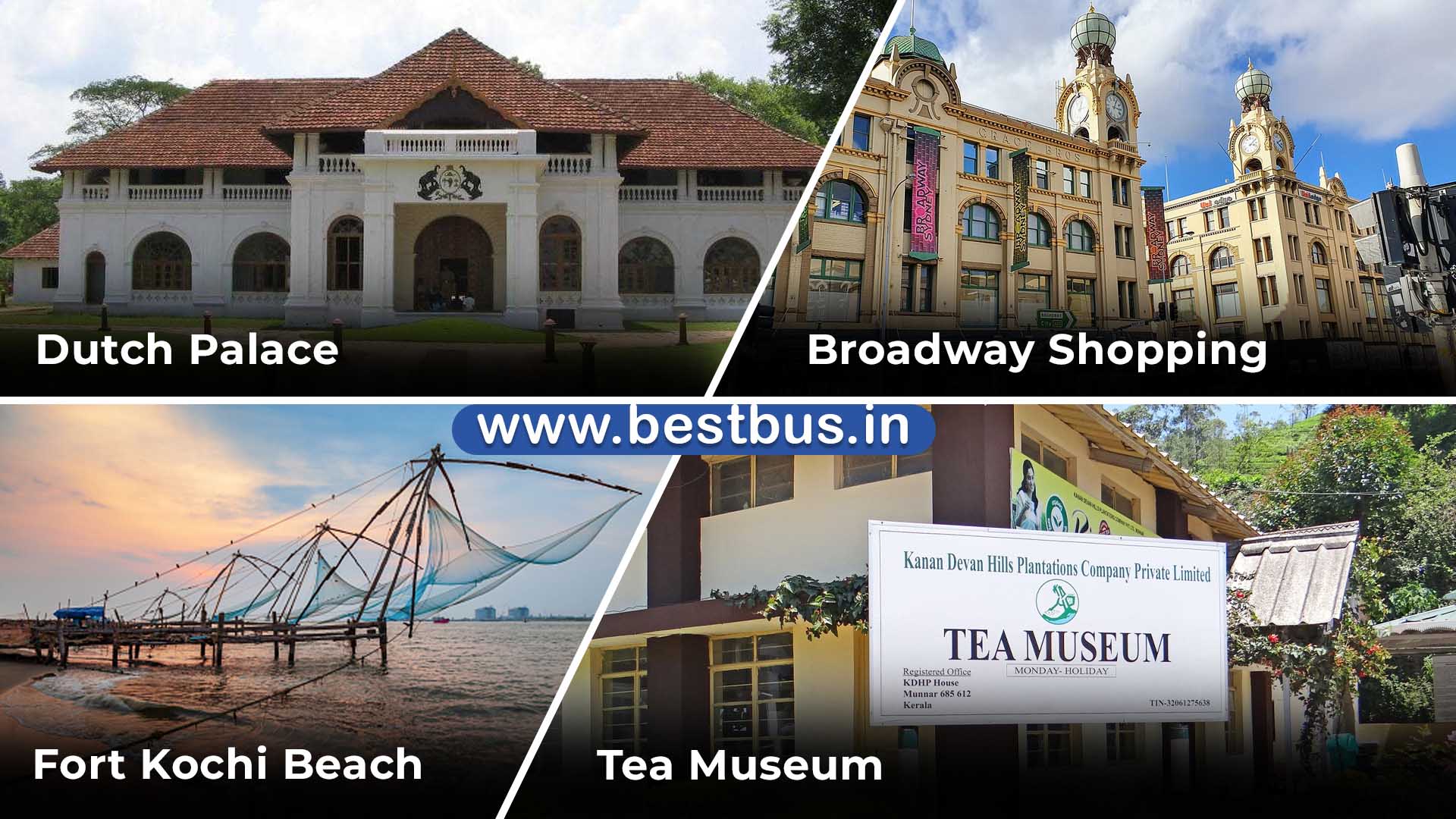 Kochi-Munnar-Thekkady-Kumarakom Tour Package From Kolkata By Flight  visited place 01