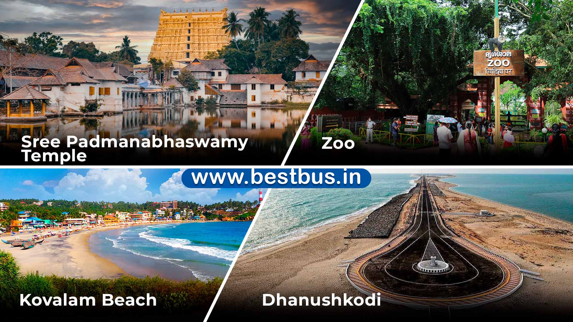 Madurai-rameshwaram-kanyakumari-trivandrum Tour Package From Vishakhapatnam By Flight