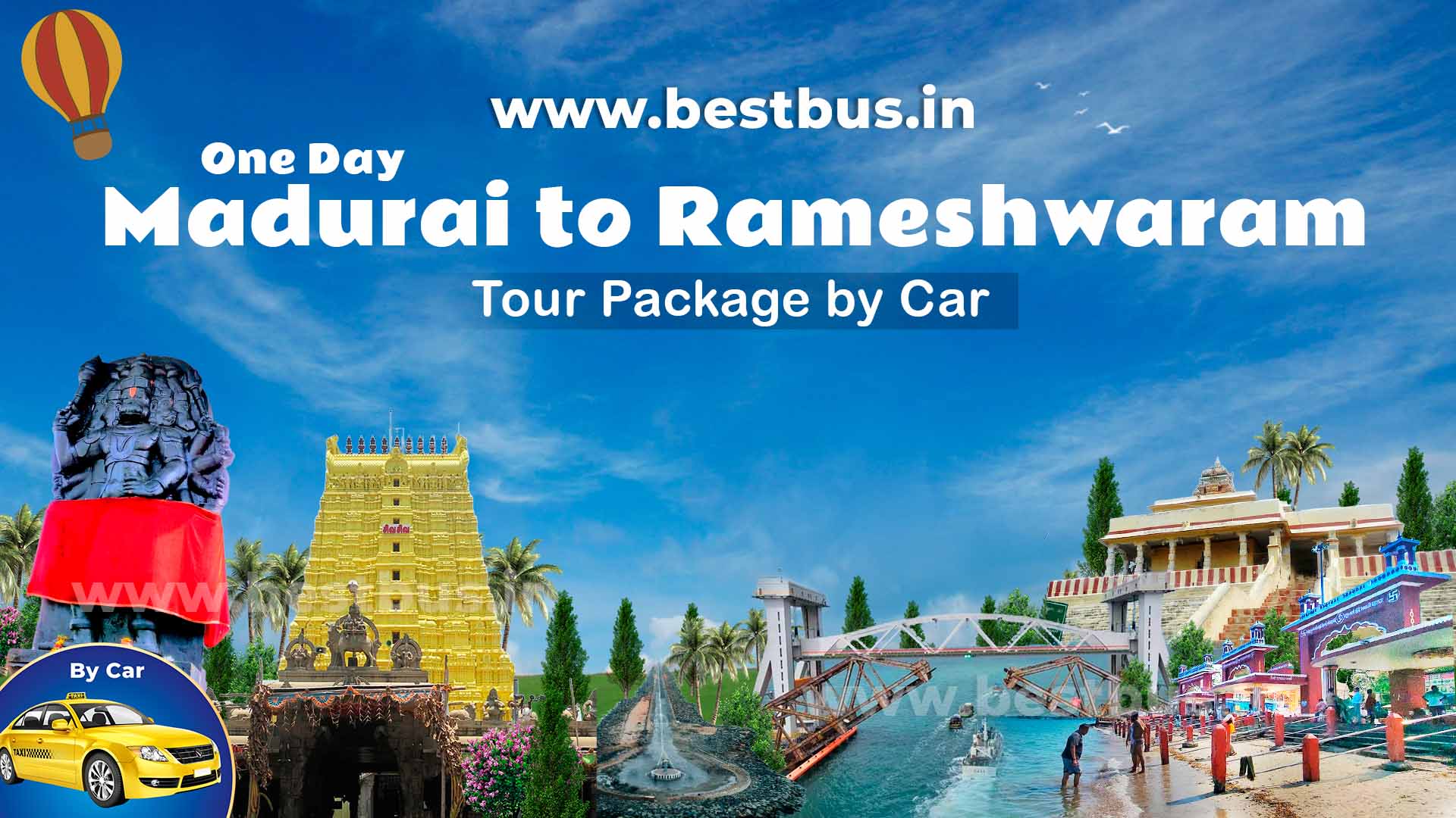 Madurai To Rameshwaram One Day Tour Package By Car