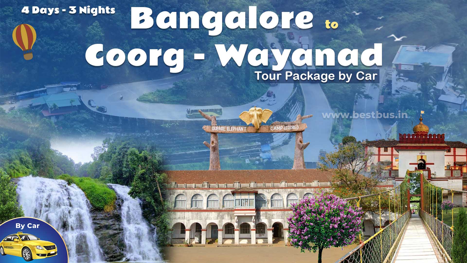 Mangalore To Coorg Wayanad 3 Nights 4 Days Tour Package By Car