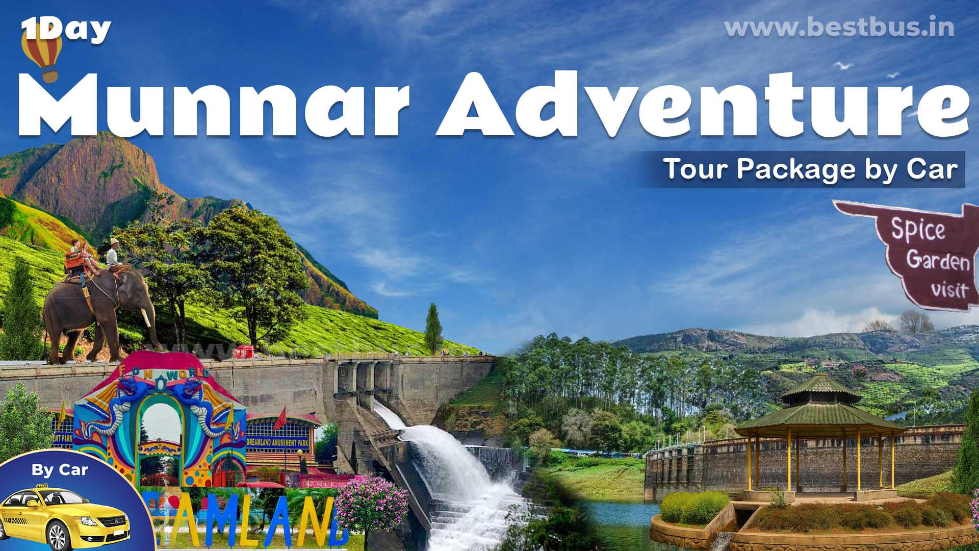 Munnar Adventure Tour Package