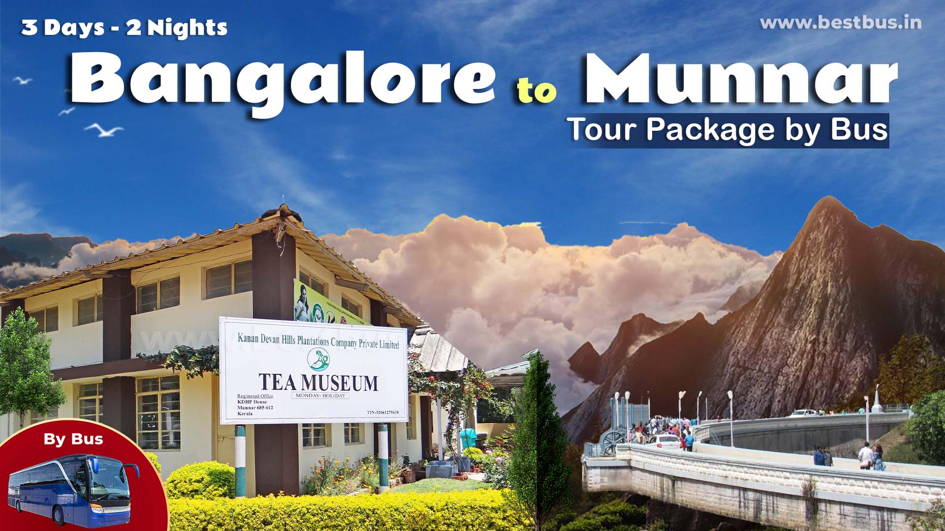 Munnar Tour Package From Bangalore