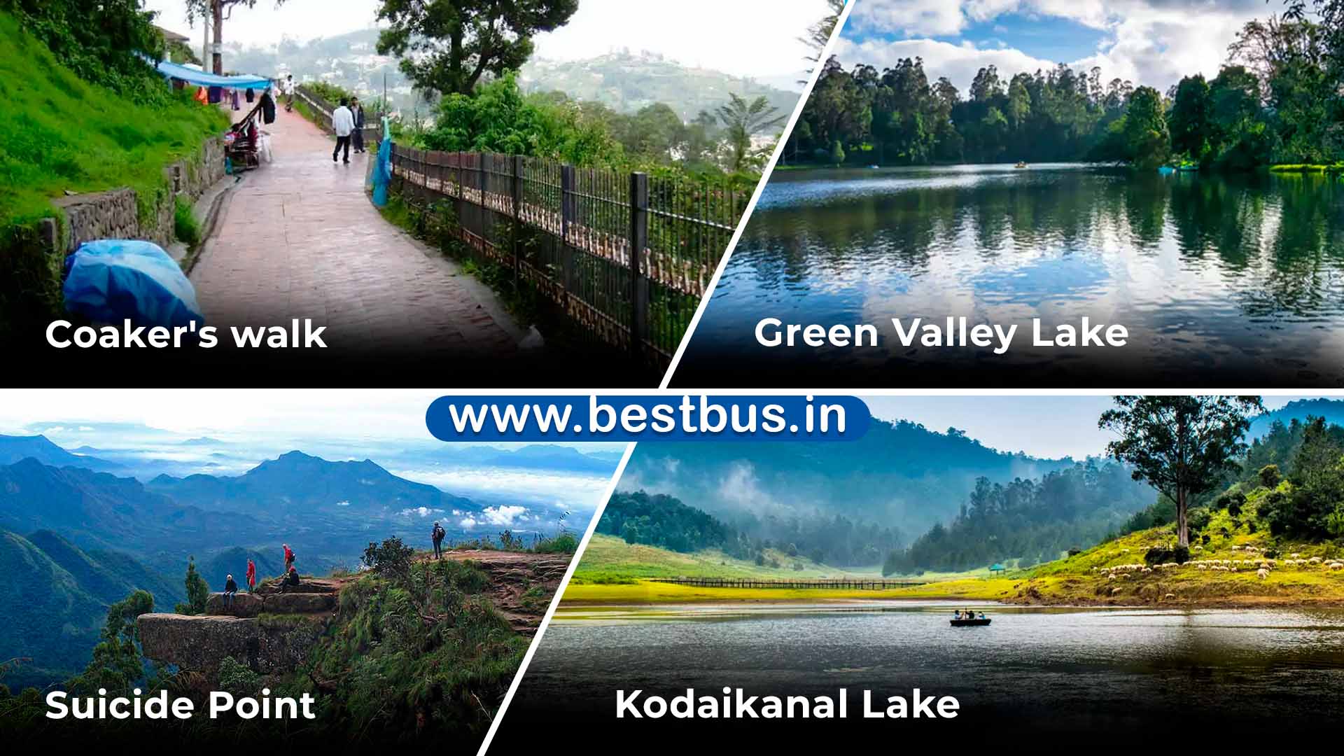 Mysore-Ooty-Kodaikanal Tour Package from Bangalore
