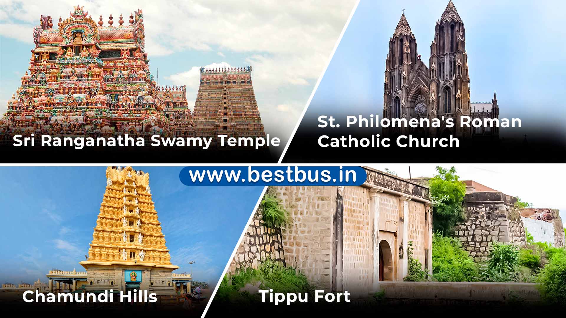 Mysore-Ooty-Kodaikanal Tour Package from Bangalore