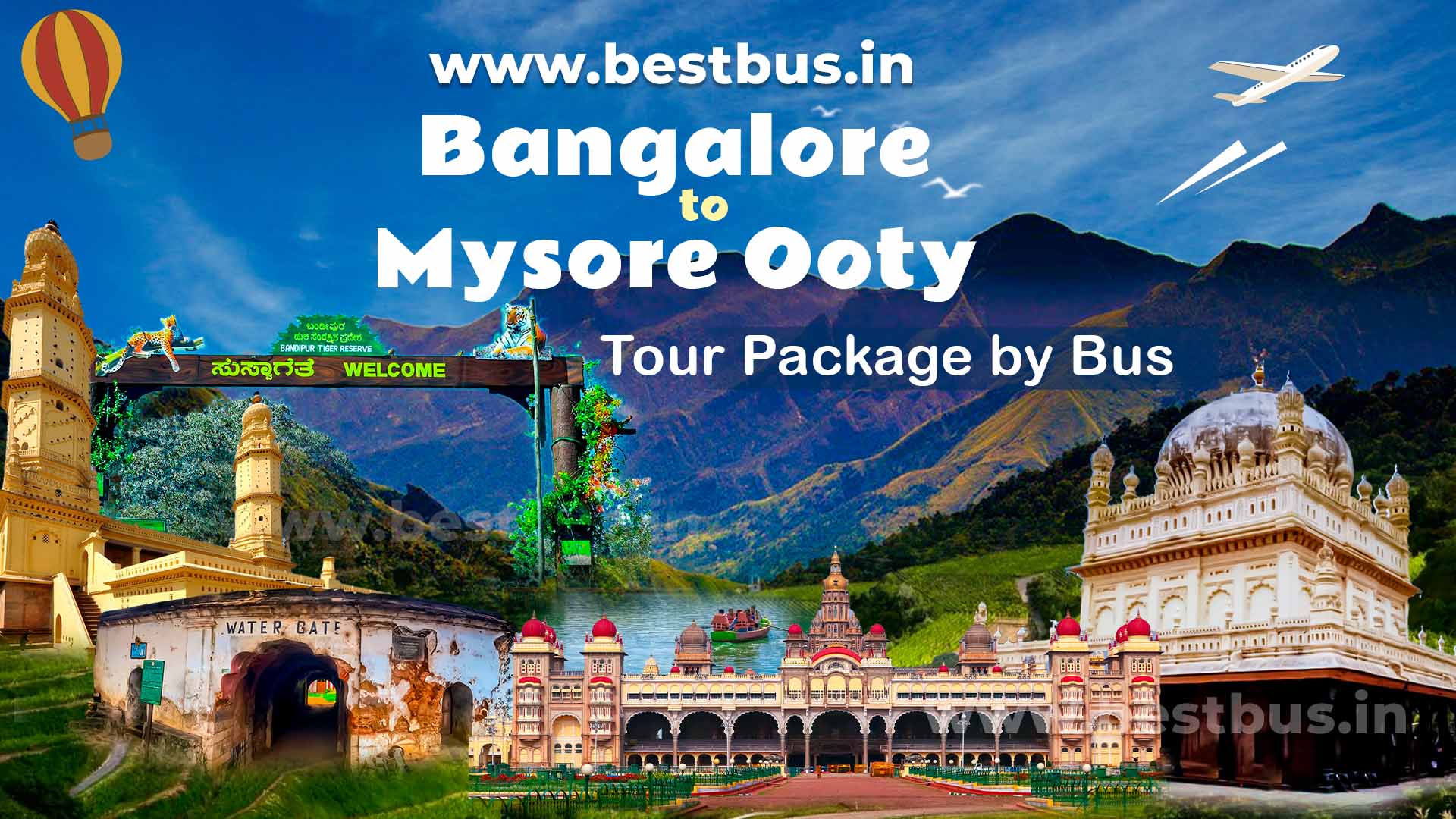 Mysore Ooty Tour Package From Bangalore