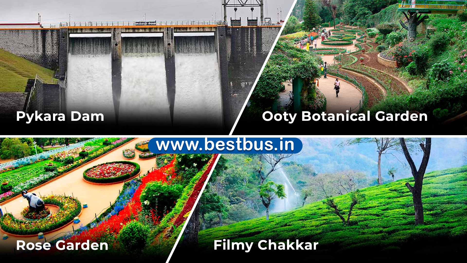 Mysore To Mysore-Ooty-Coonoor 2 Nights-3 Days Tour Package by Bus