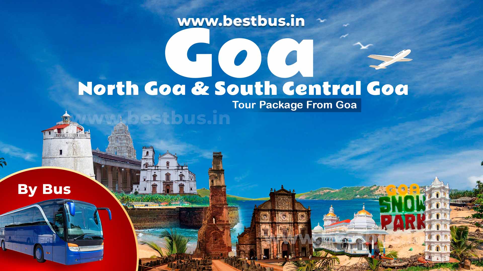 North Goa And South Central Goa Tour Package From Goa