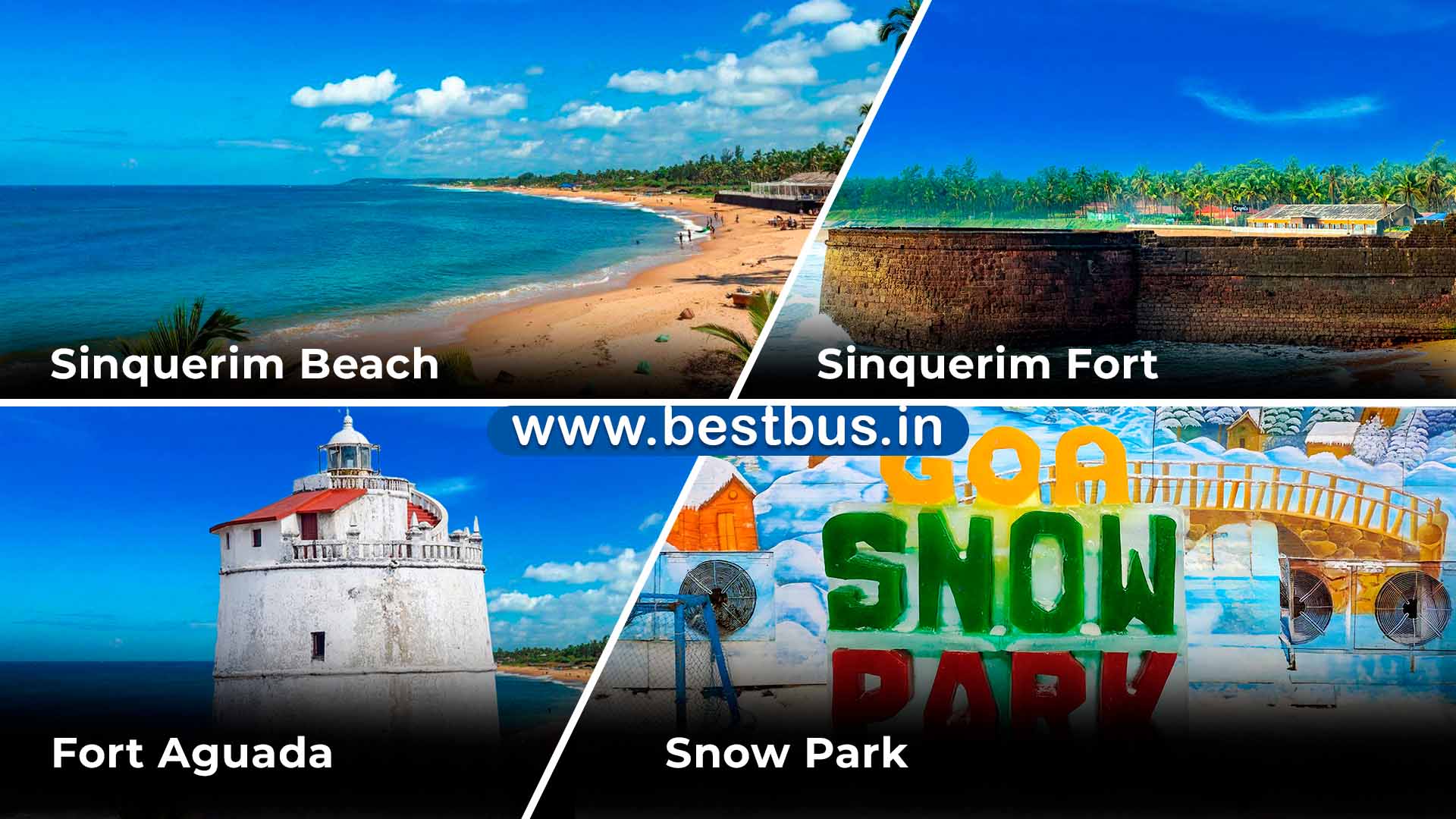 North Goa and South Central Goa Tour Package From Goa