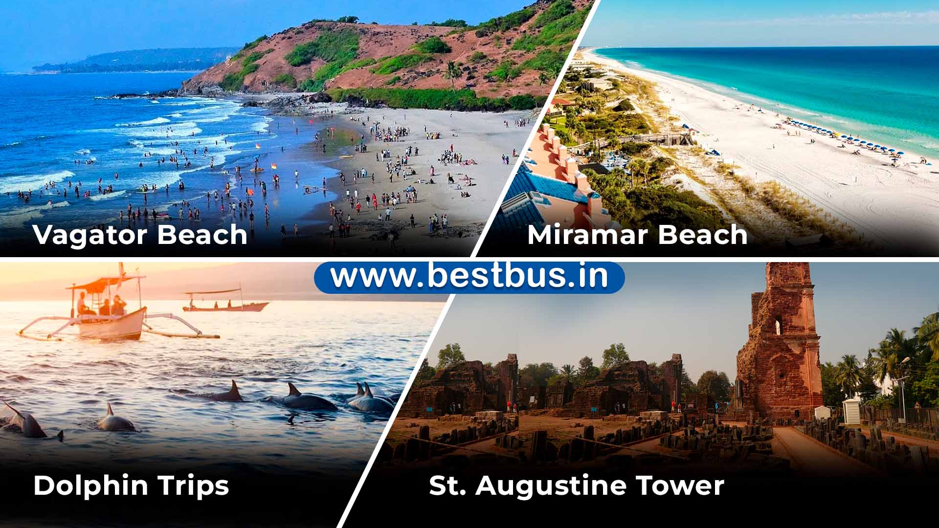 North Goa and South Central Goa Tour Package From Goa