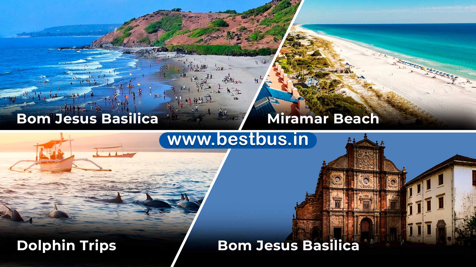 North Goa and South Central Goa Tour Package From Goa