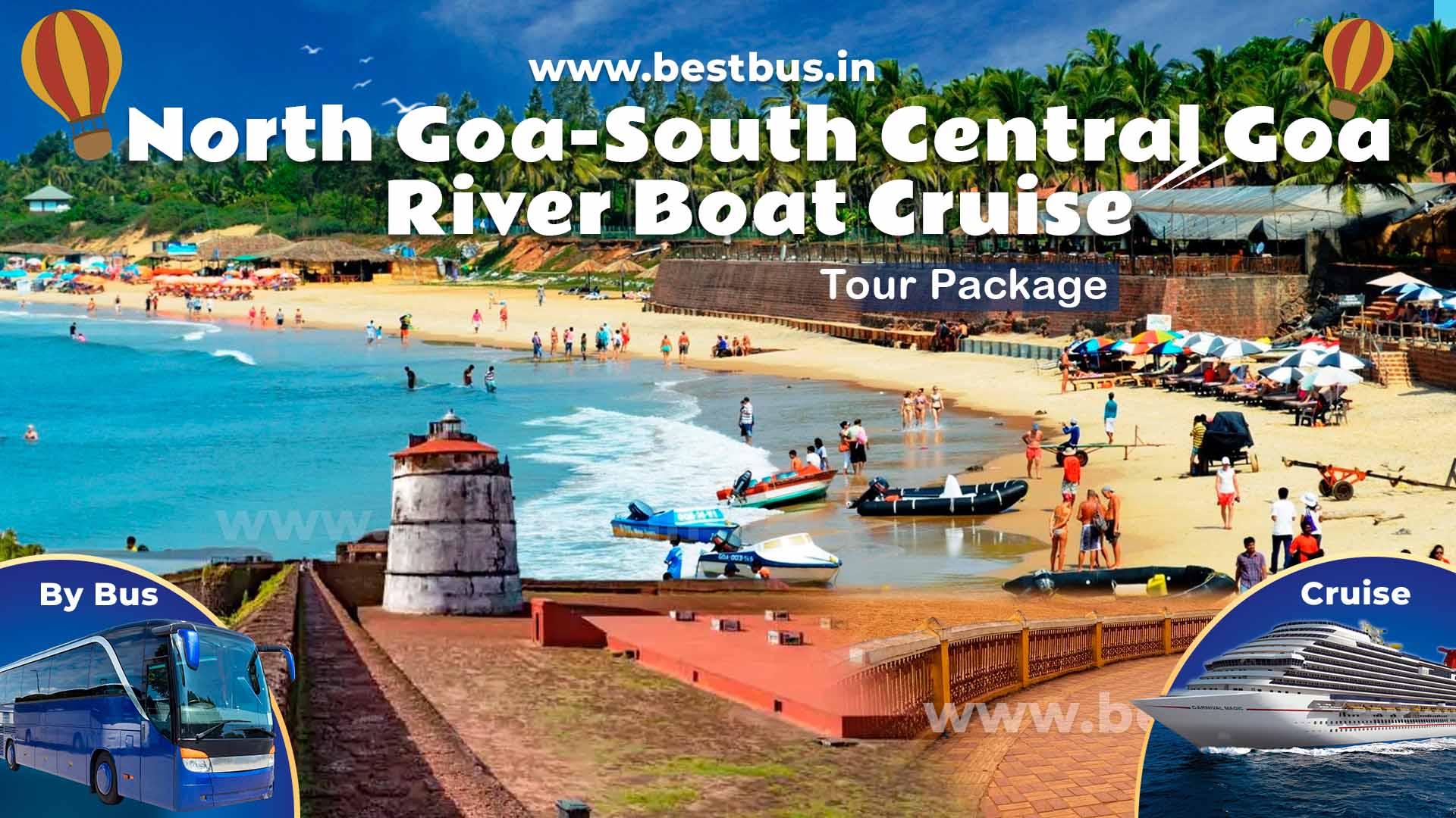 North Goa-south Central Goa-river Boat Cruise Tour Package From Goa