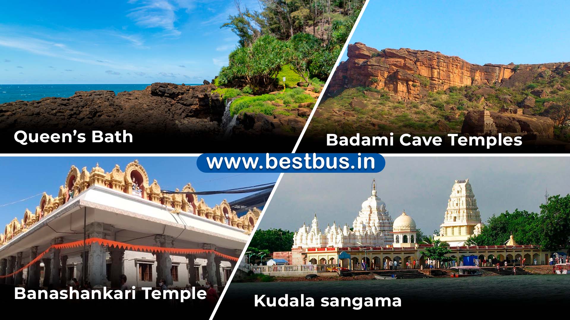 North Karnataka Temple Tour With Hampi-banashankari-badami-aihole-pattadakal-bijapur-kudala Sangama From Bangalore