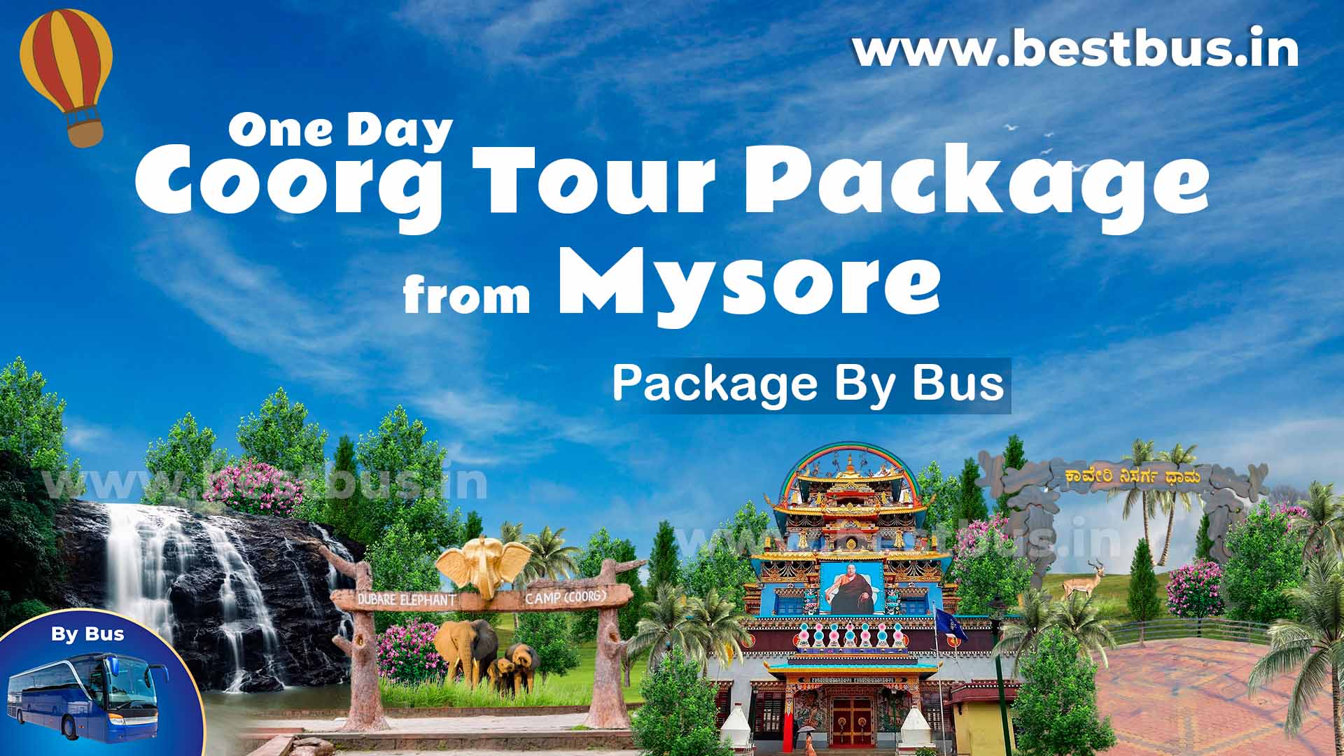 One Day Coorg Tour Package From Mysore