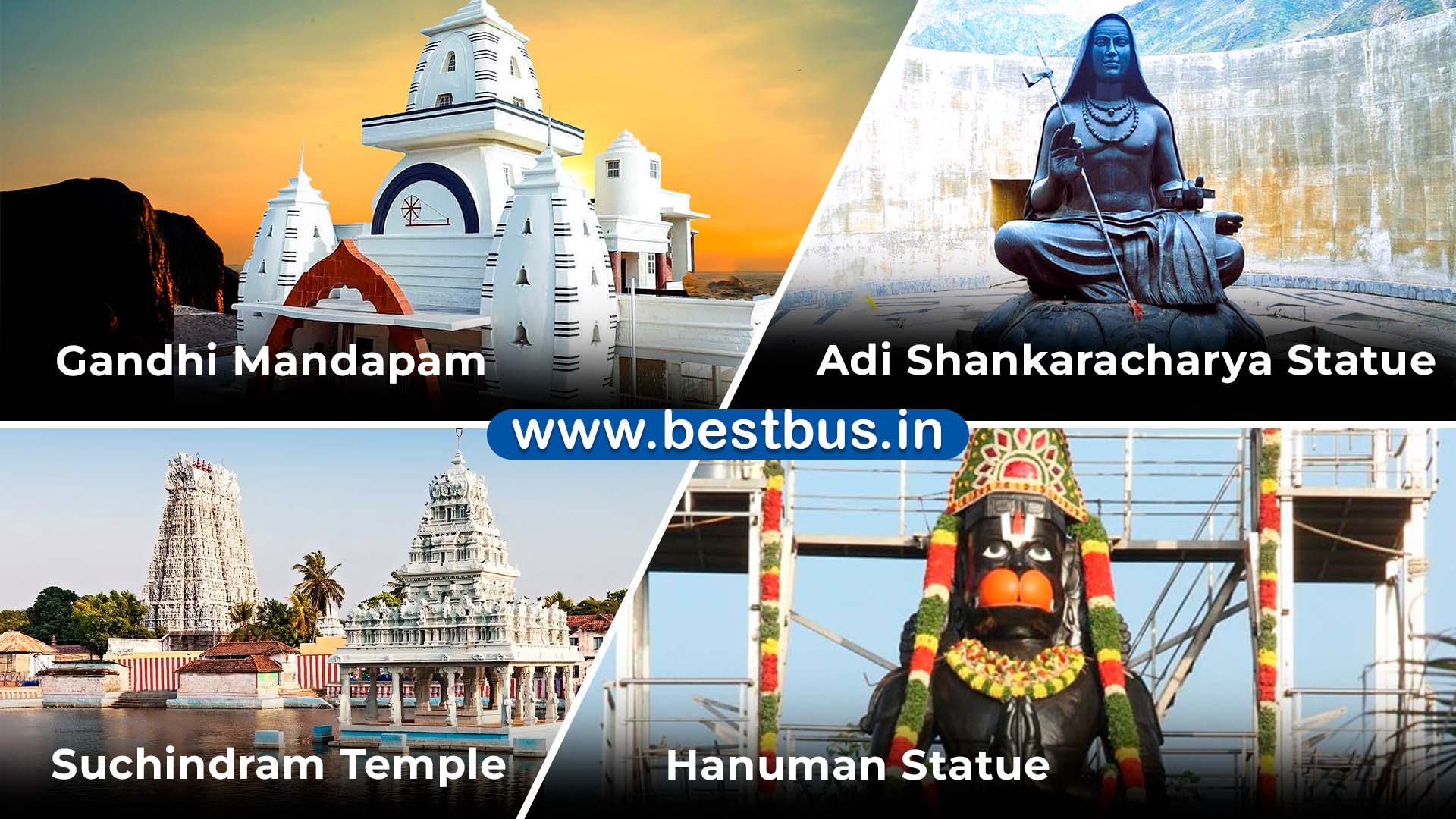 One Day Madurai To Kanyakumari Tour Package
