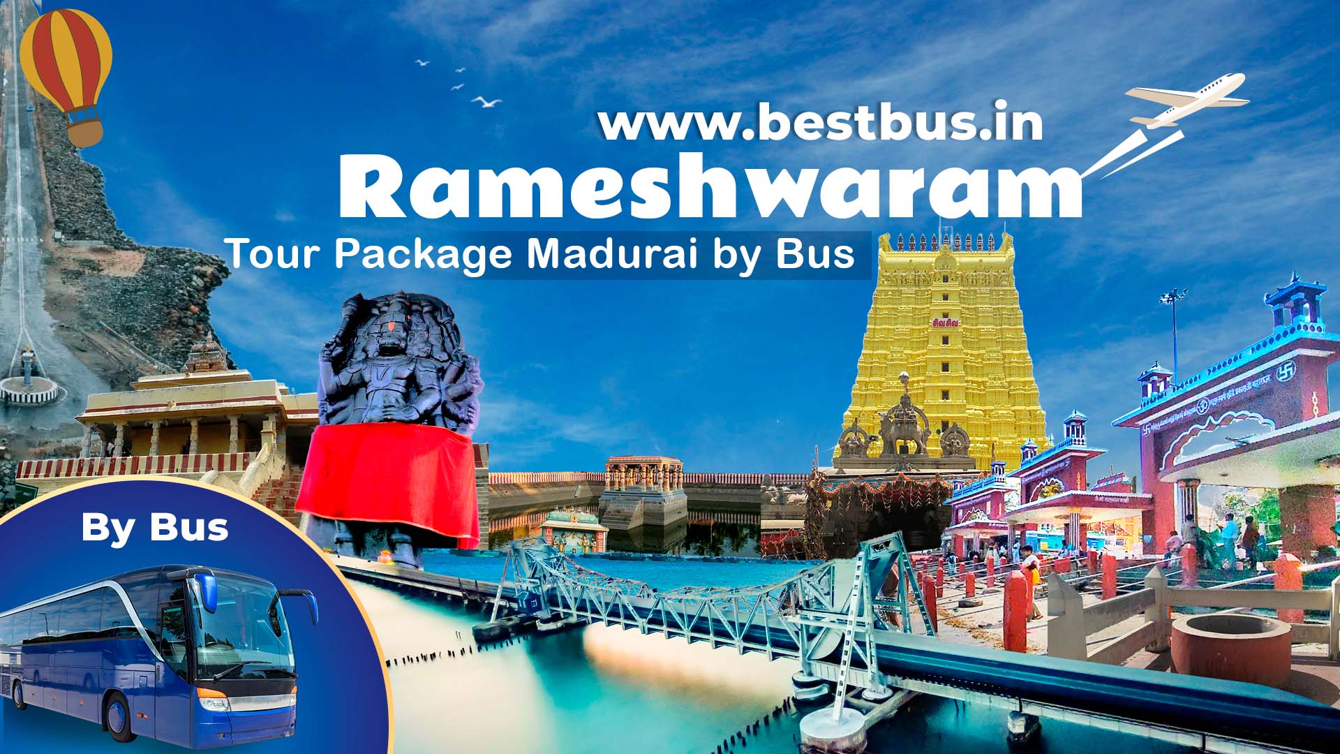 One Day Madurai To Rameshwaram Tour Package By Bus