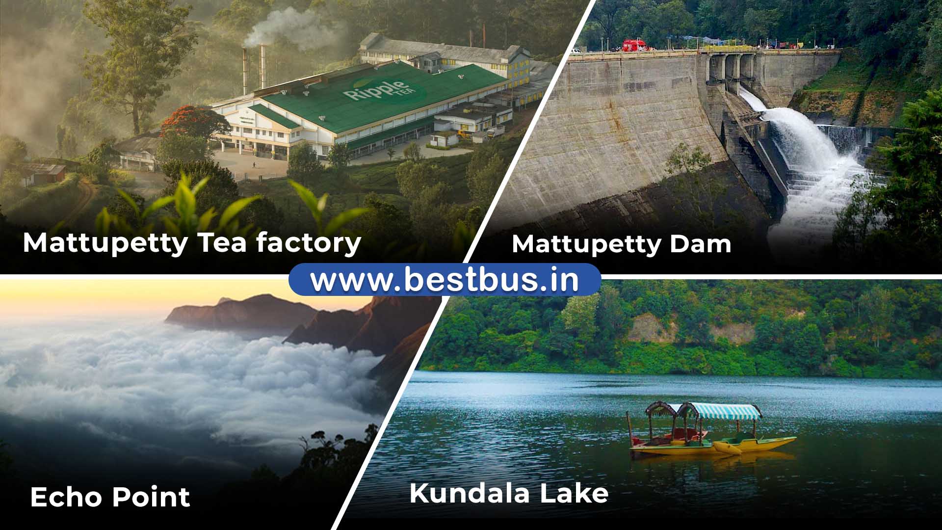 One Day Munnar Local Sightseeing Package Visiting Places List 2