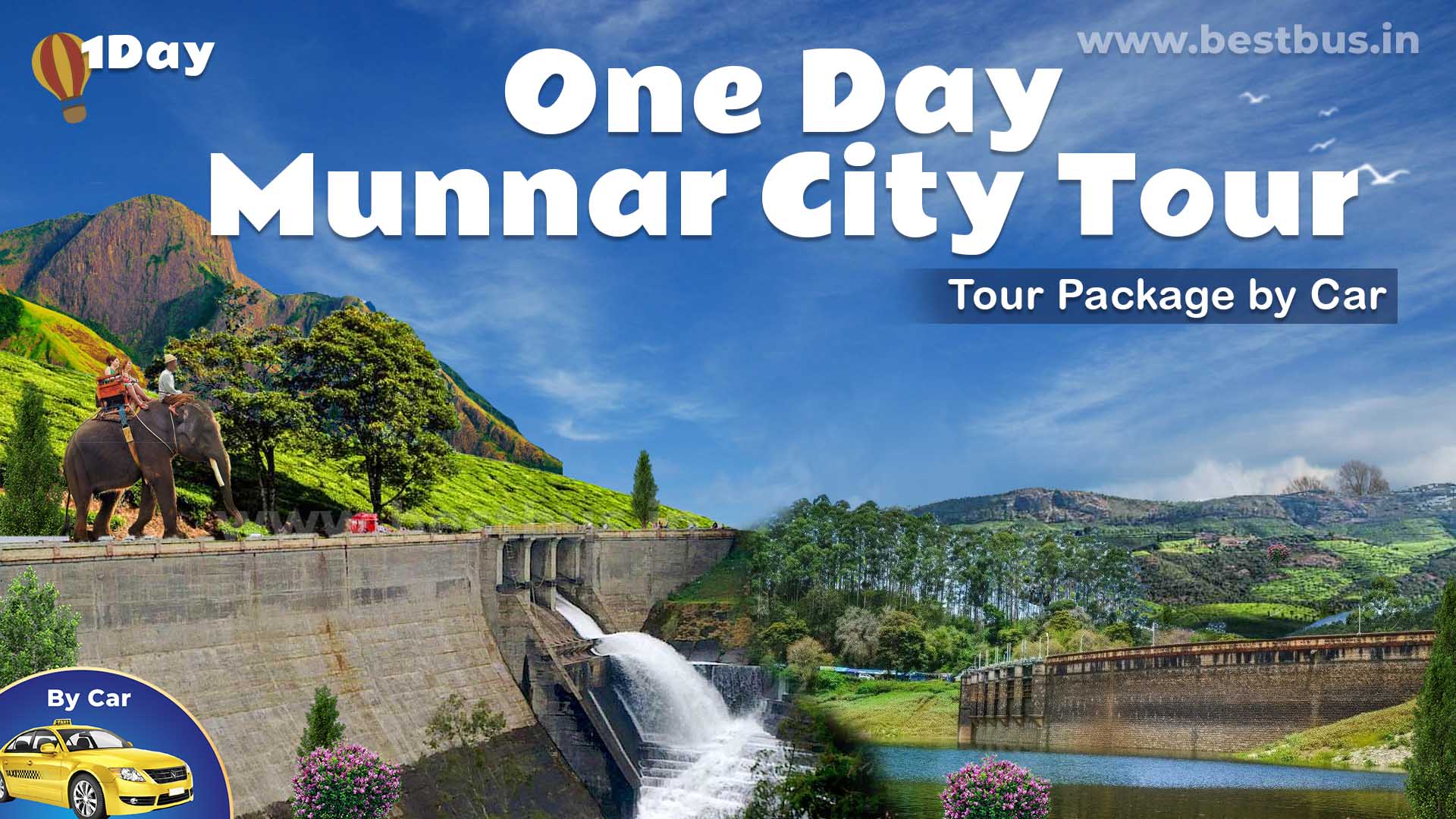 Munnar Local Sightseeing Package With Best Places