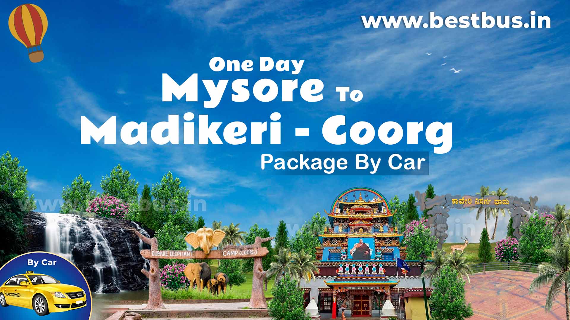 One Day Mysore To Madikeri Coorg Package By Car