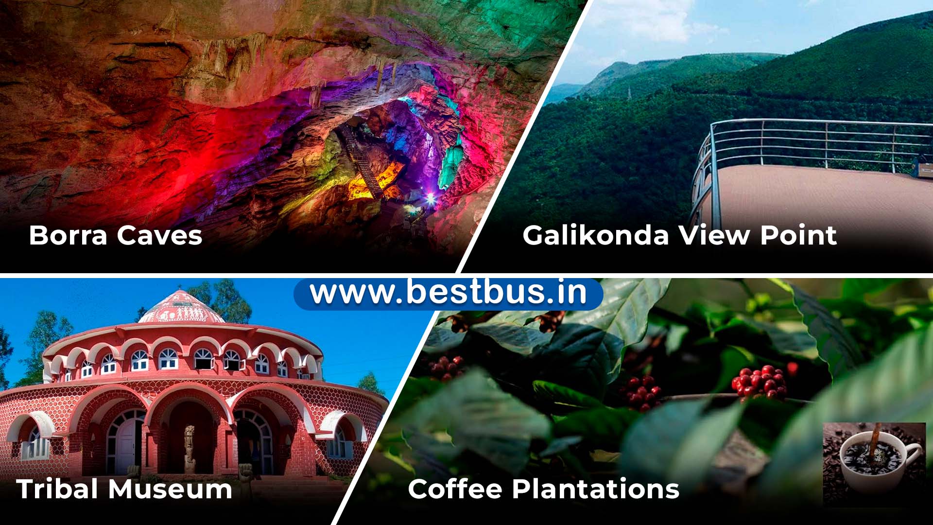 One Day Visakhapatnam To Araku Rail Cum Road Package
