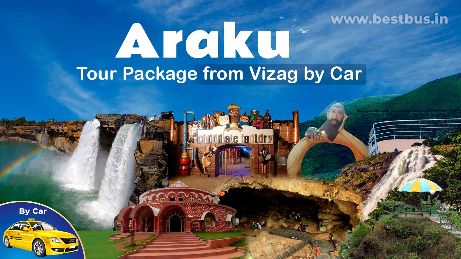 One Day Vizag To Araku Valley Tour Package By Car
