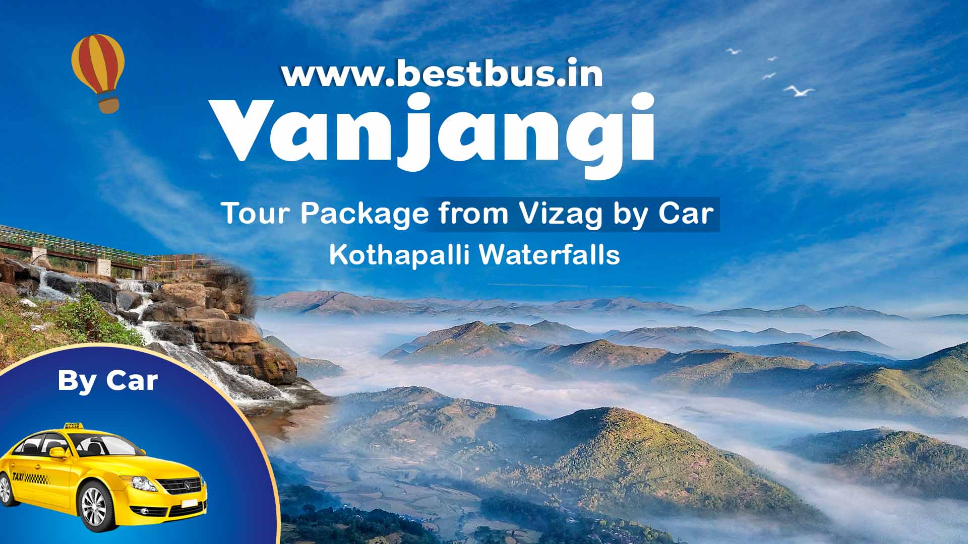 One Day Vizag To Vanjangi Tour Package