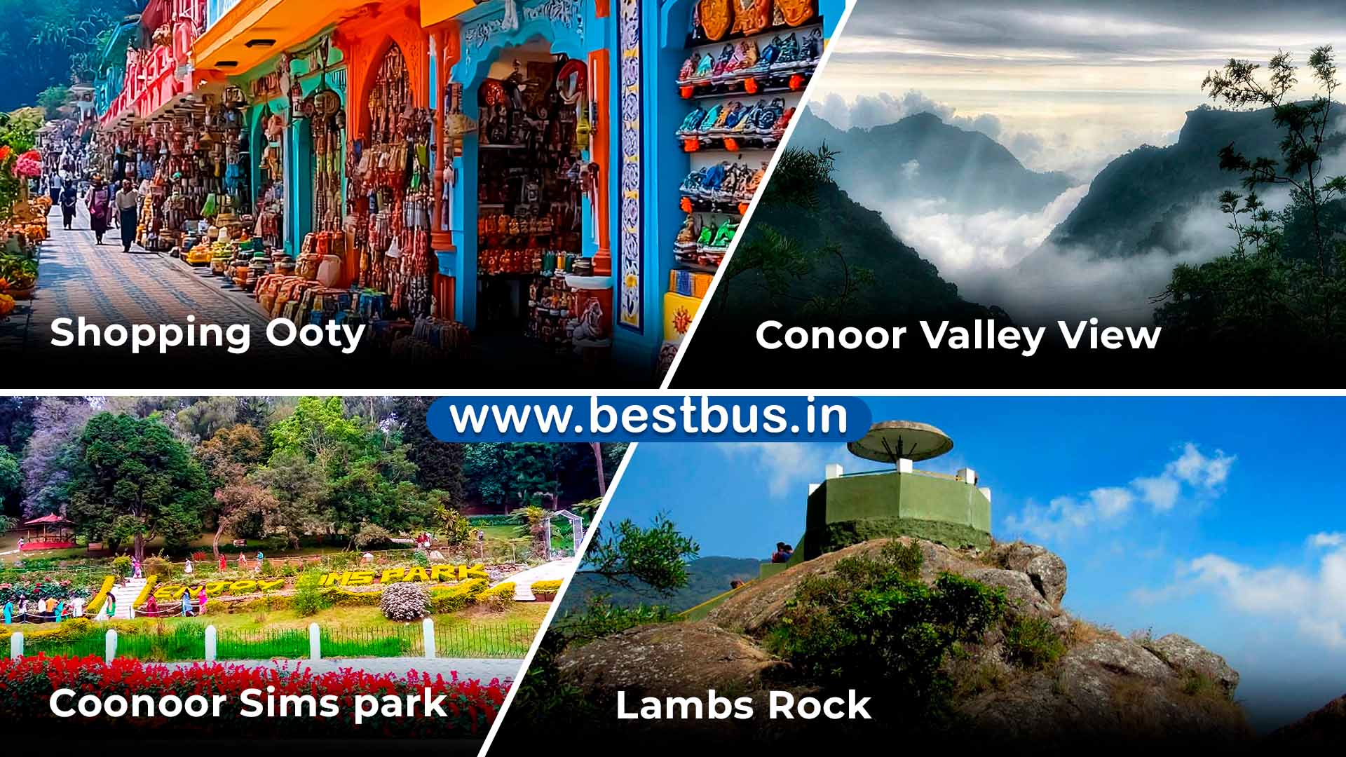 Ooty-Coonoor Tour Package from Bangalore