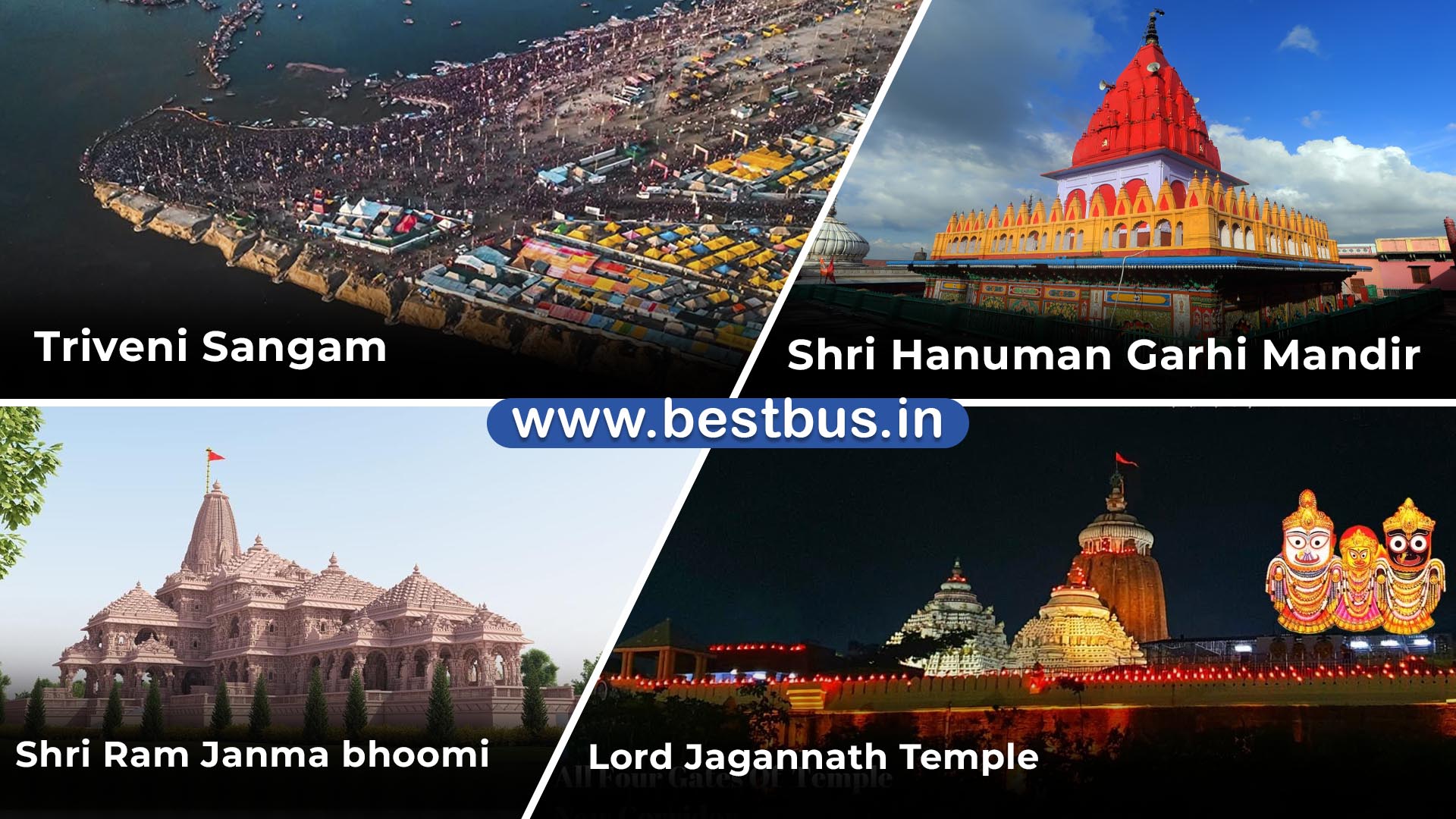 Punya Kshetra Yatra With Puri Konark Baidyanath Dham Varanasi Ayodhya Prayagraj From Vijayawada Hyderabad 01
