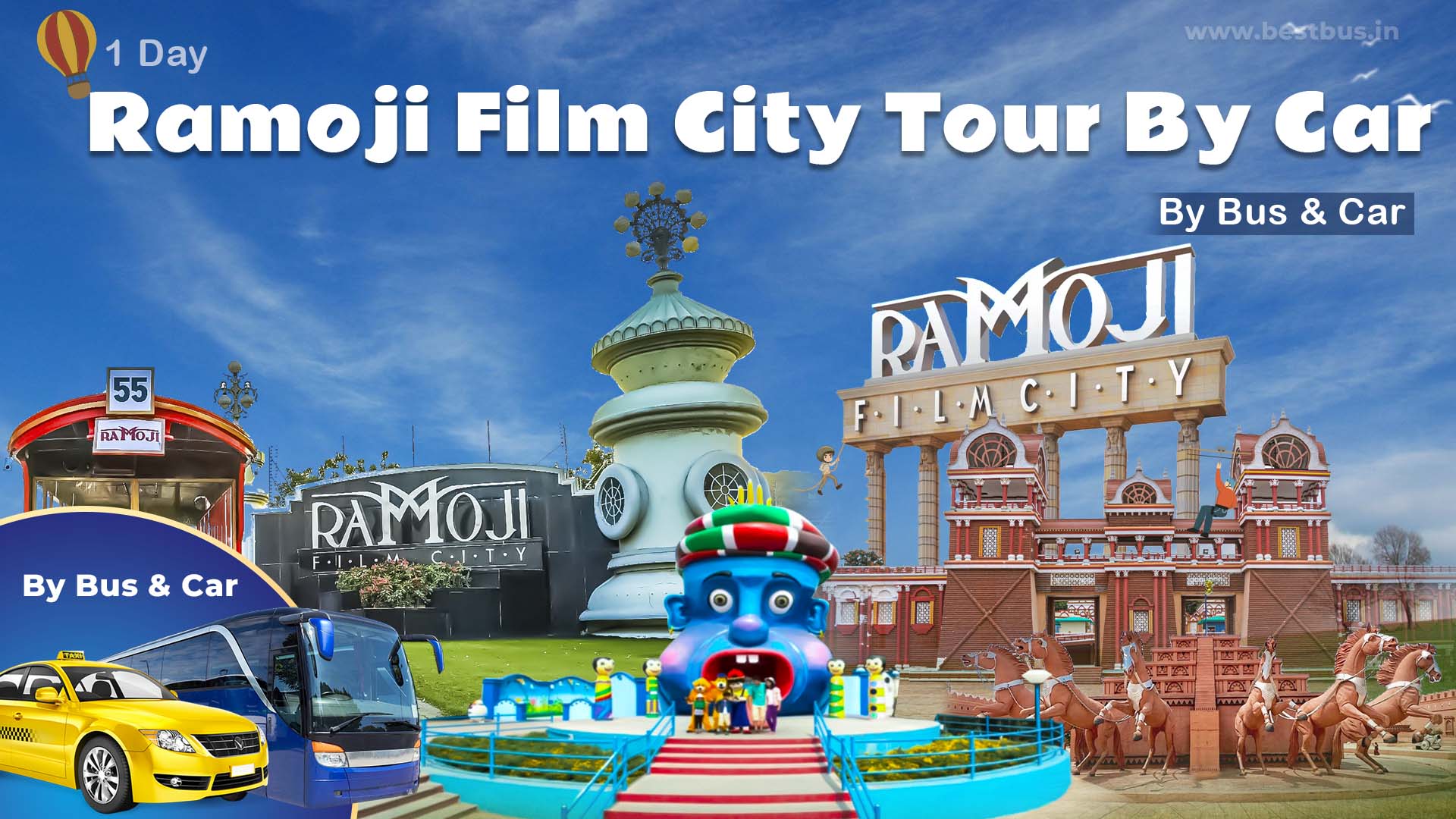 Ramoji Film City Tour By Car