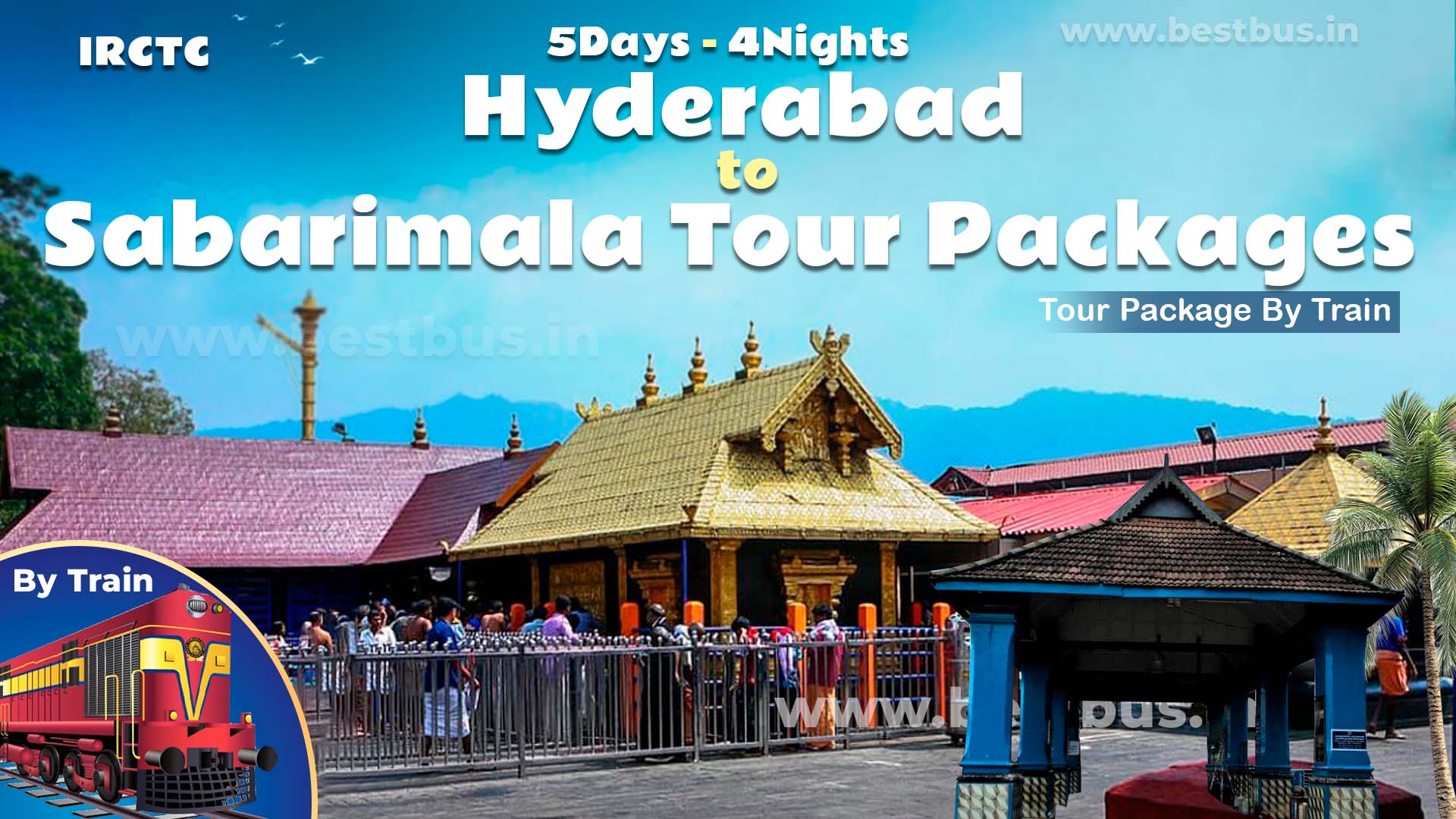 Sabarimala Tour Packages From Hyderabad