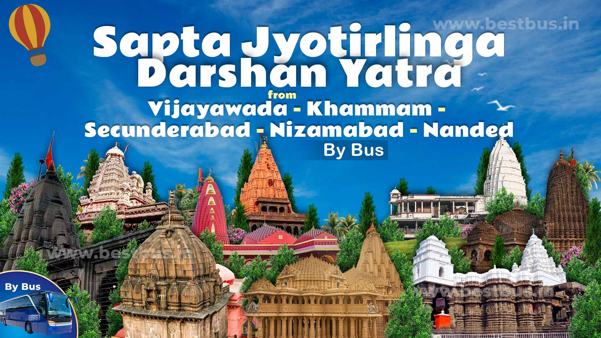 Sapta Jyotirlinga Darshan Yatra By Train From Secunderabad Via Nizamabad Nanded