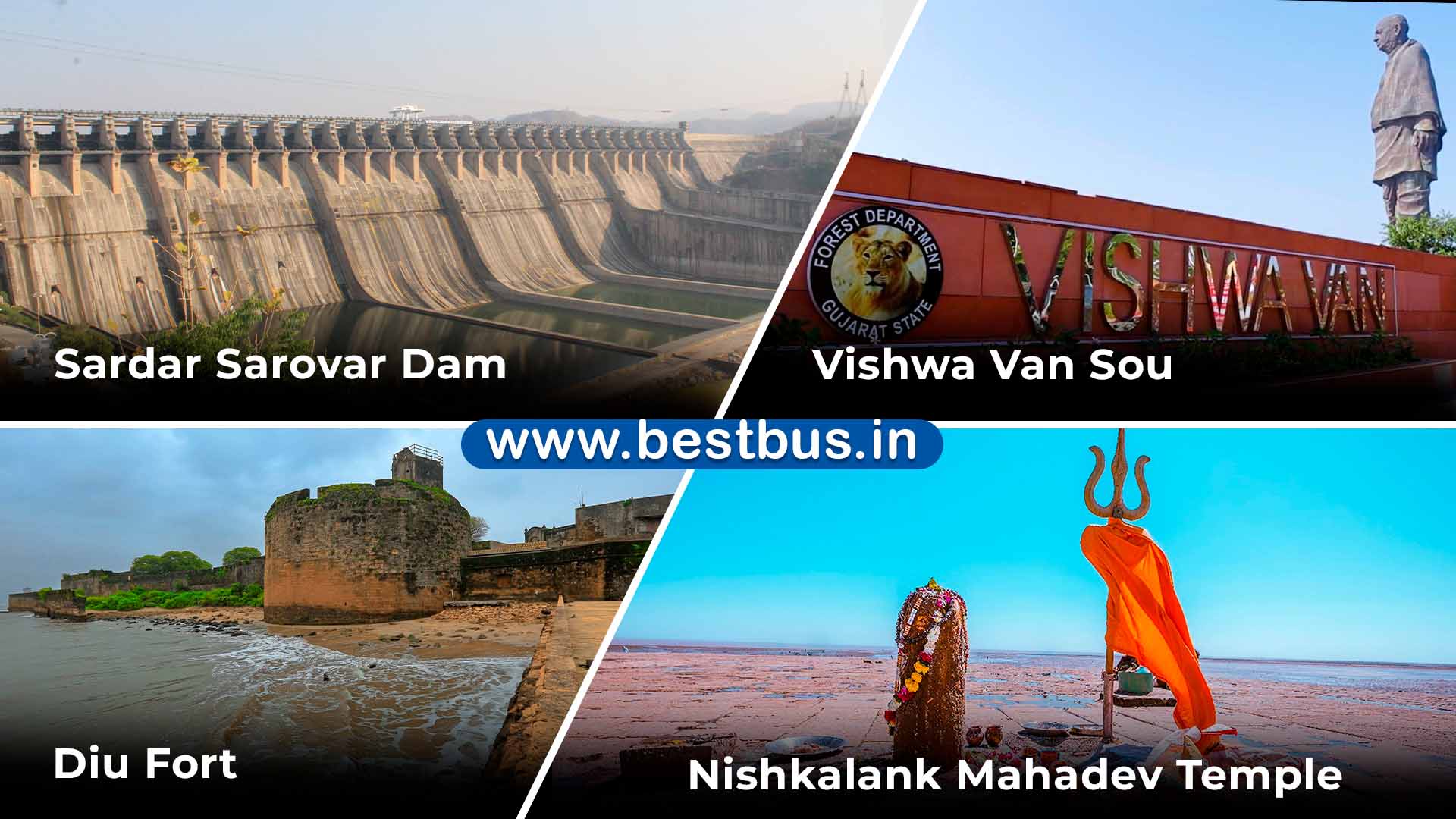 Saurashtra With Statue Of Unity-ahmedabad-sabarmati-dwarka-somnath-kevadia From Hyderabad By Flight