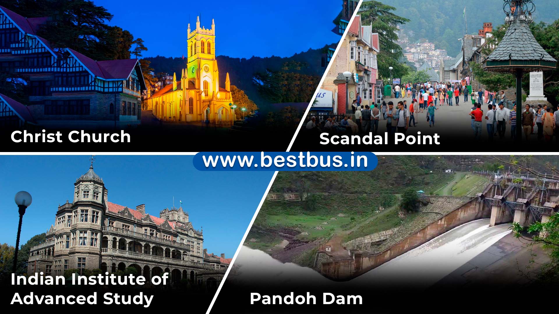 Shimla Kulu Manali Chandigarh Tour By Cab