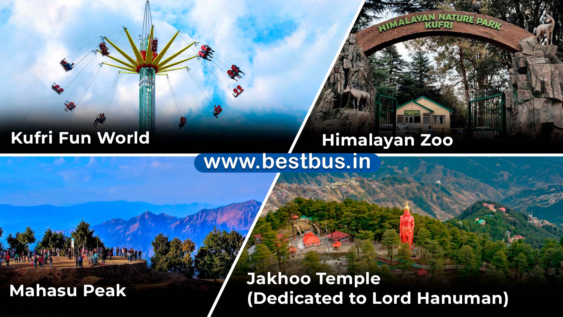 Shimla Kulu Manali Chandigarh Tour By Cab