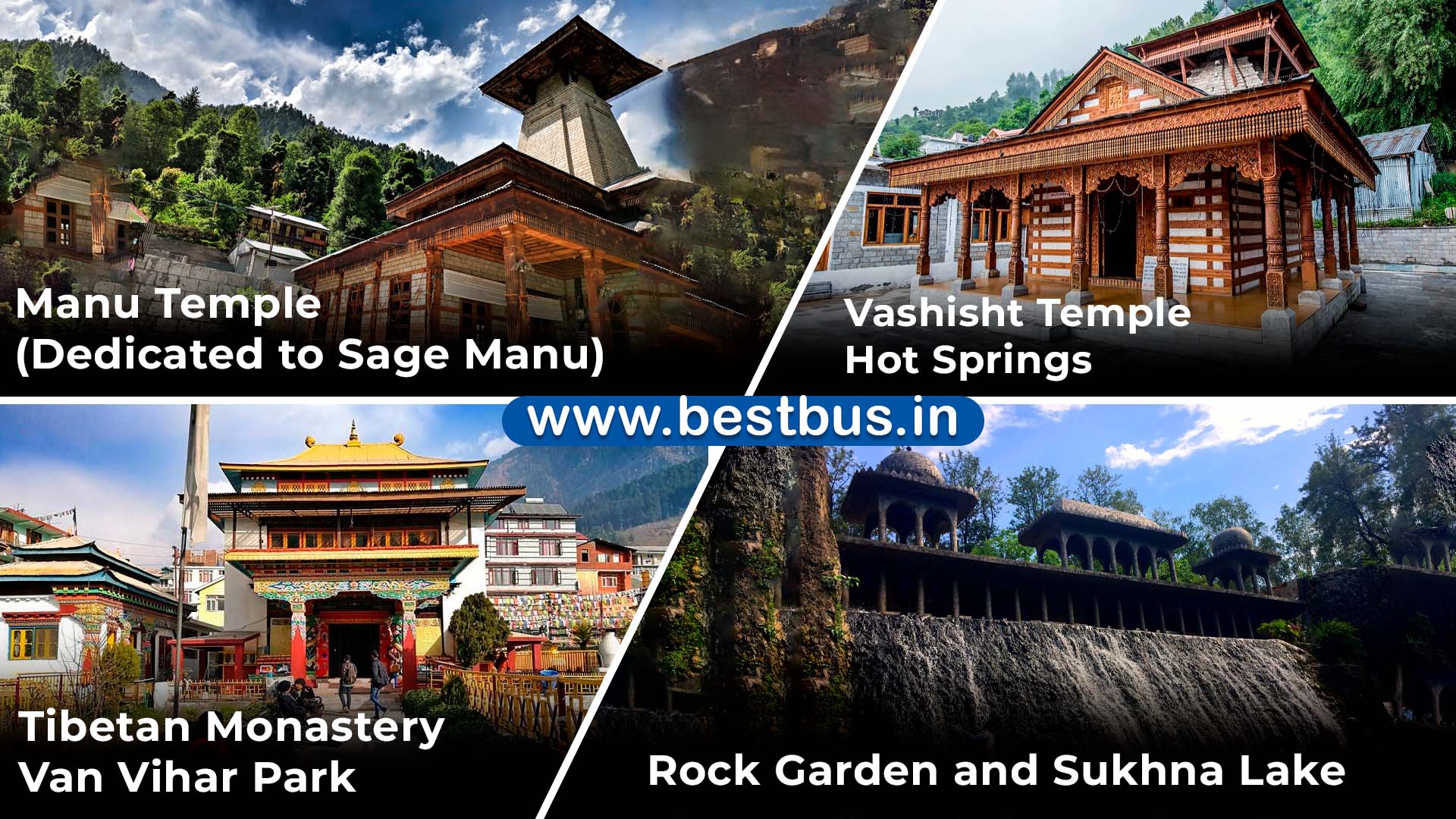 Shimla Kulu Manali Chandigarh Tour By Cab