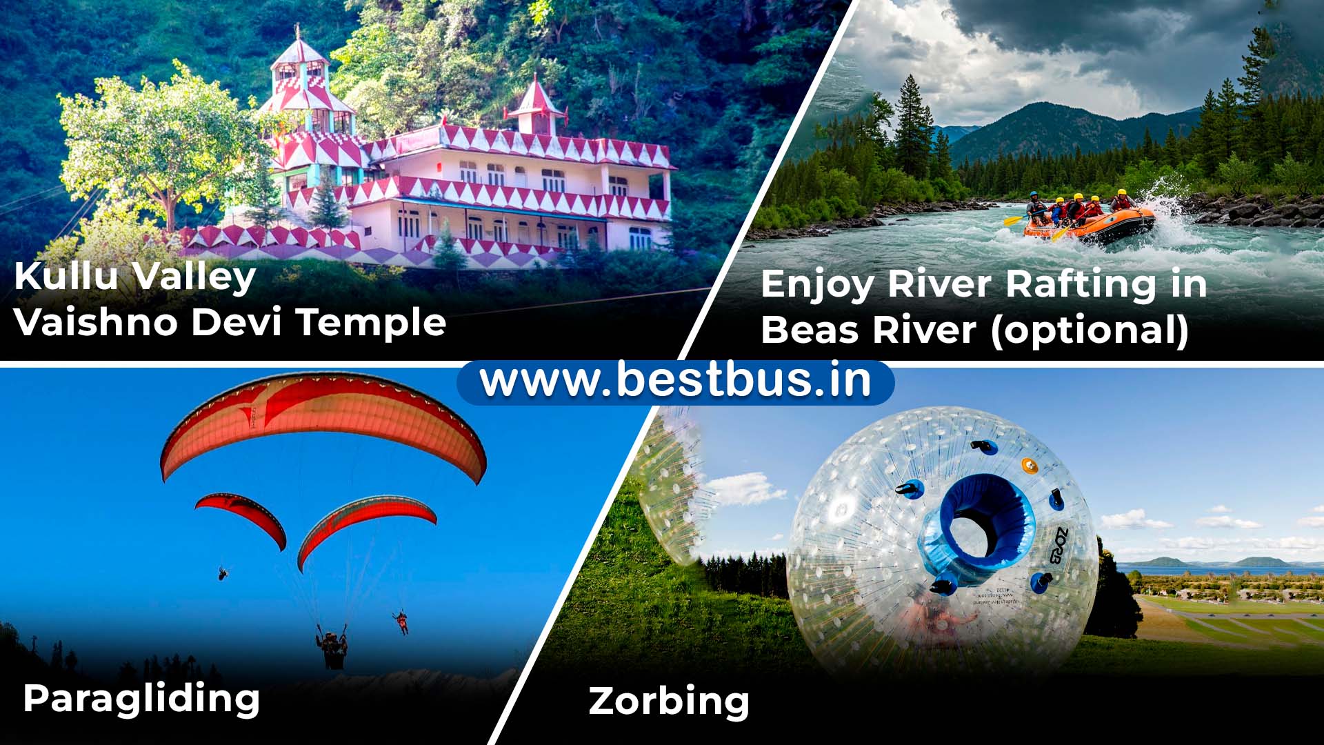 Shimla Kulu Manali Chandigarh Tour By Cab
