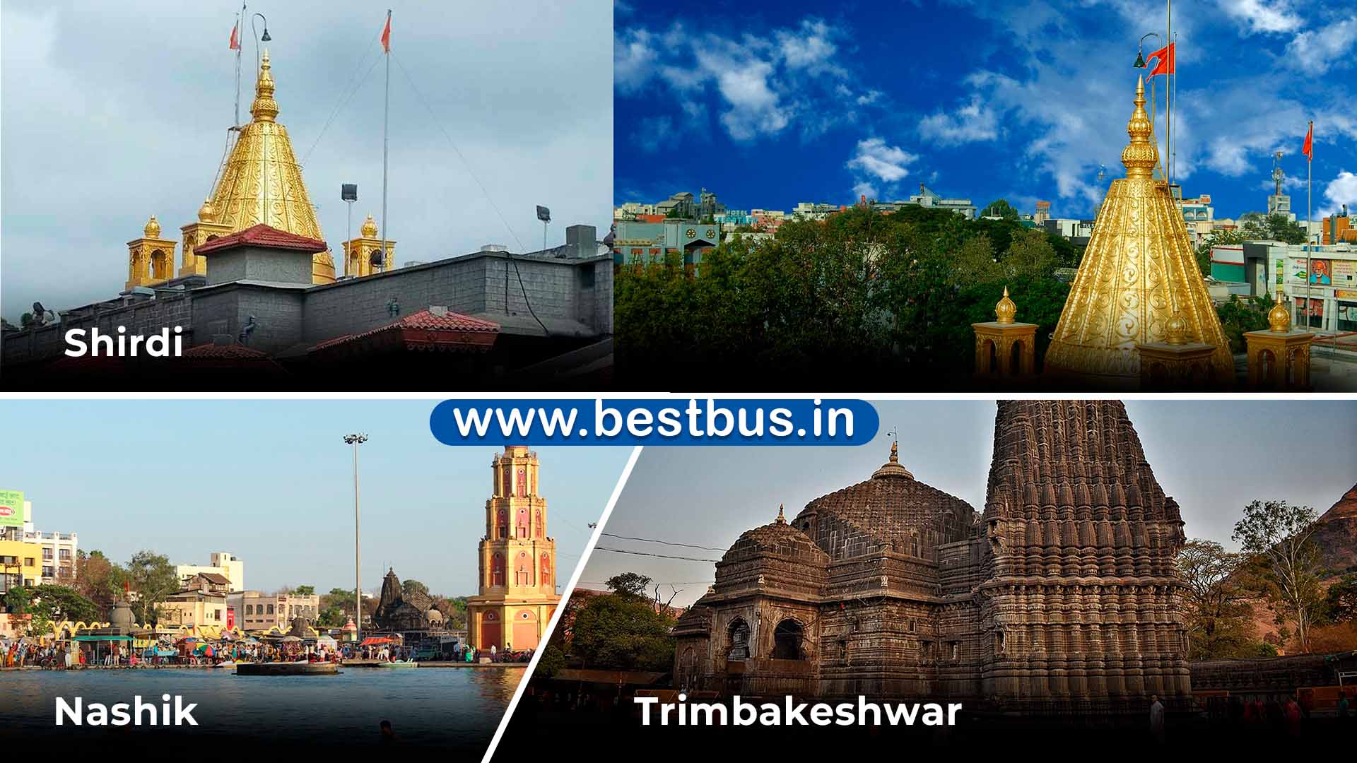 Shirdi-nasik-trimbakeshwar Tour Package From Hyderabad