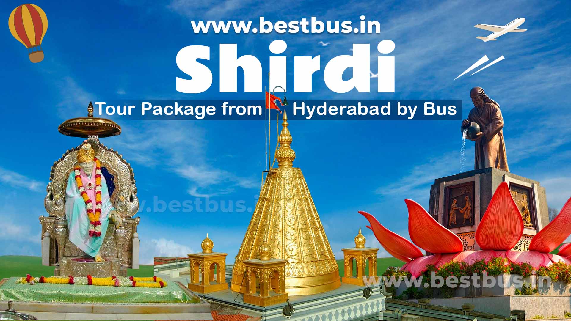 Shirdi Tour Package From Hyderabad