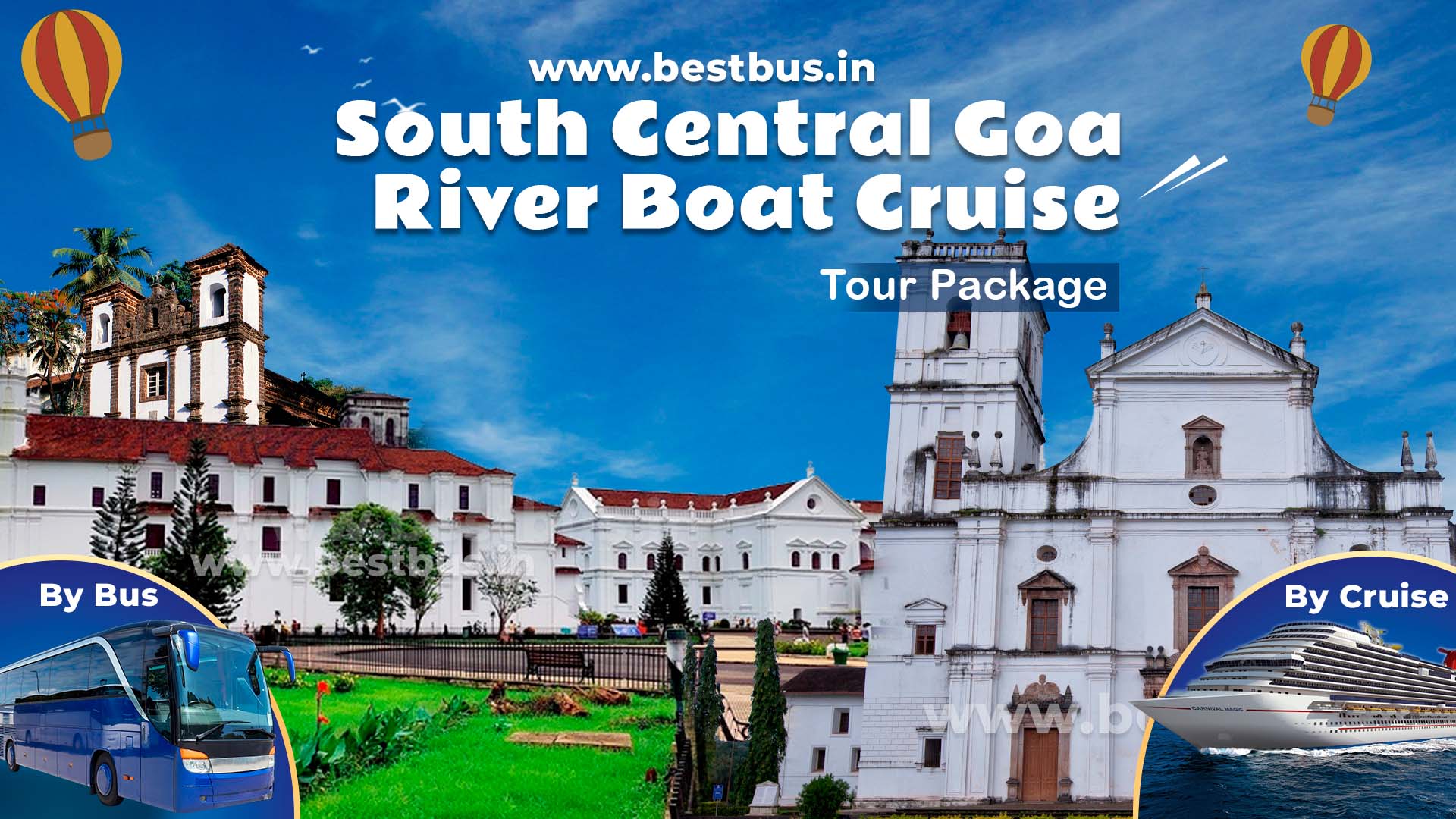 South Central Goa And River Boat Cruise Tour Package From Goa