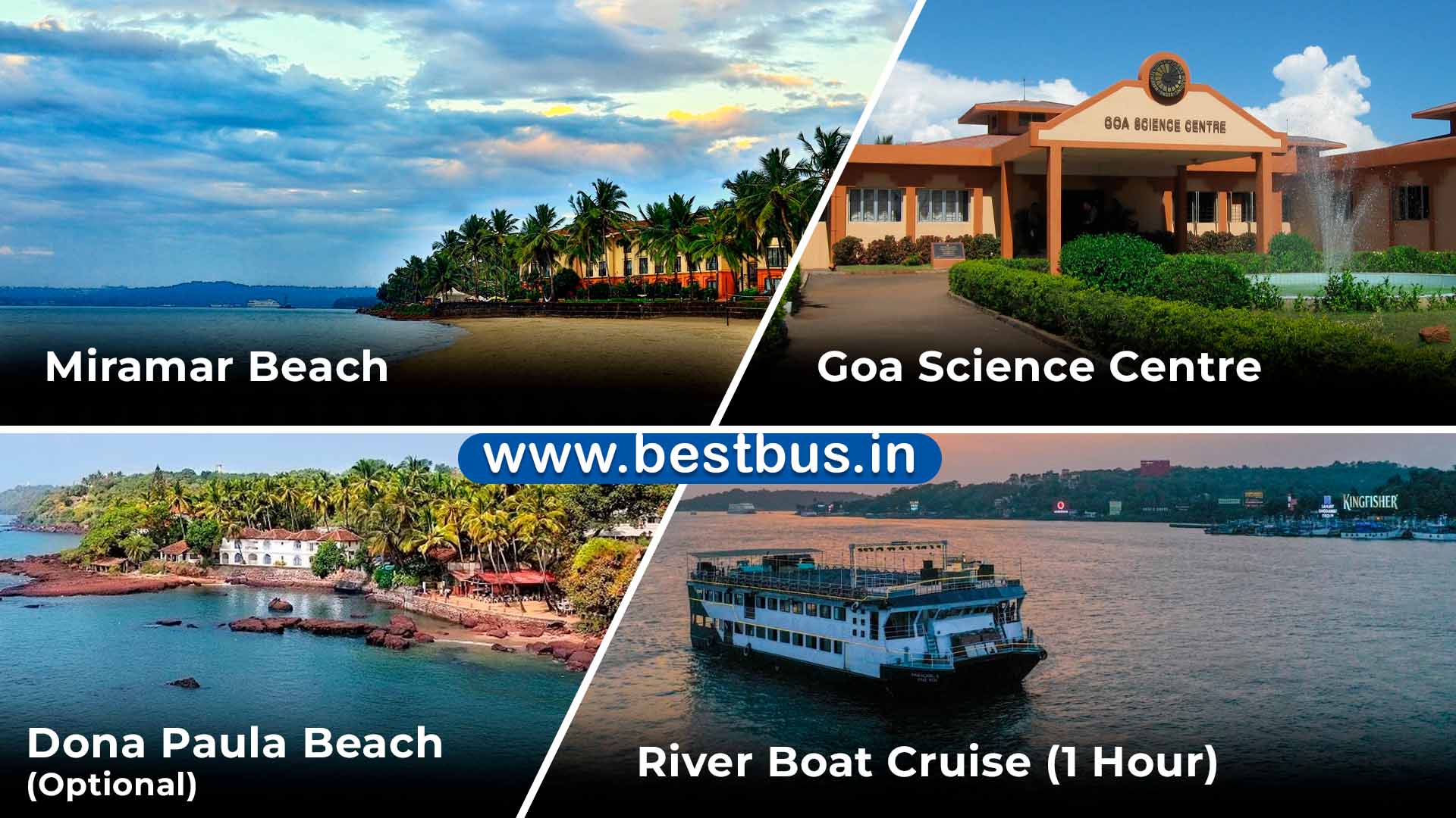 South Central Goa And River Boat Cruise Tour Package From Goa