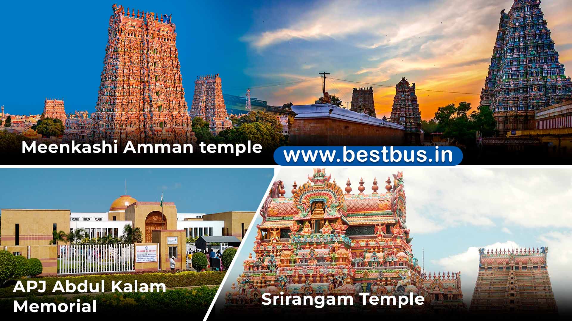 South India Temple Run Package With Trivandrum-kanyakumari-rameswaram-trichy-madurai From Hyderabad By Flight