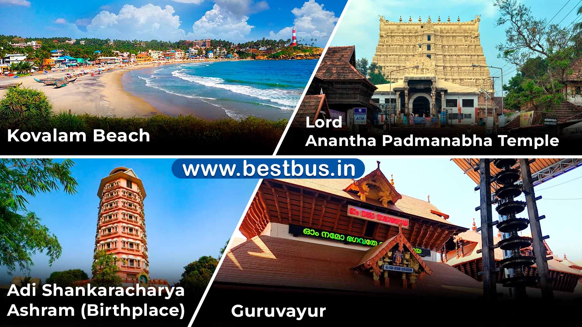 South India Tour With Tiruvannamalai Kumbakonam Thanjavur Madurai Rameshwaram Kanyakumari Thiruvananthapuram Guruvayur Palani Kodaikanal From Bangalore