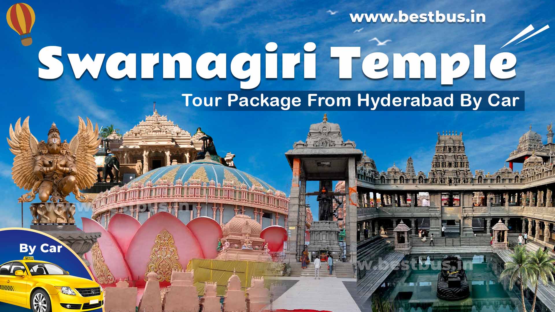 2 Days Swarnagiri Temple Tour With Yadagirigutta