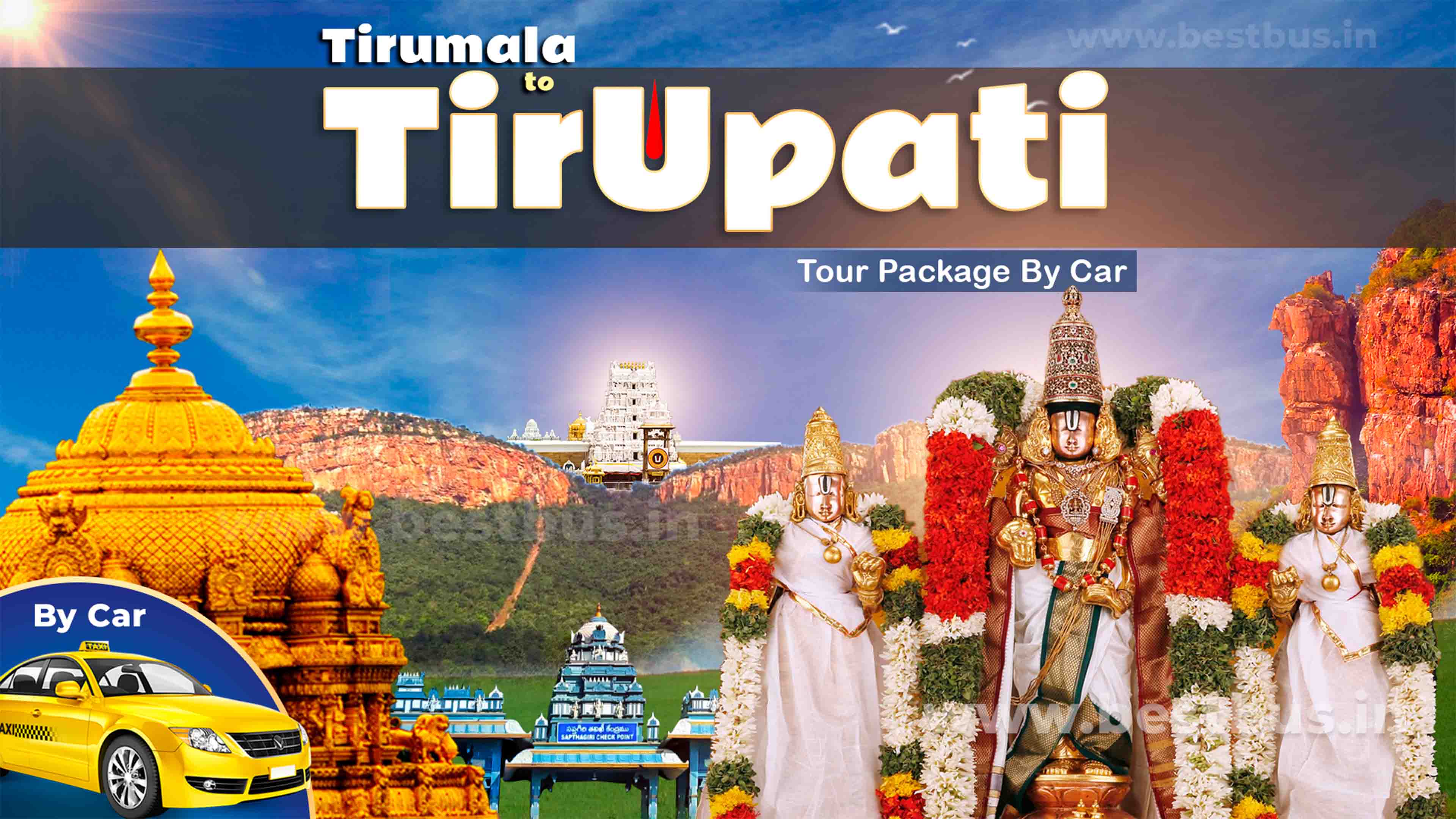 Tirumala To Tirupati Drop By Car