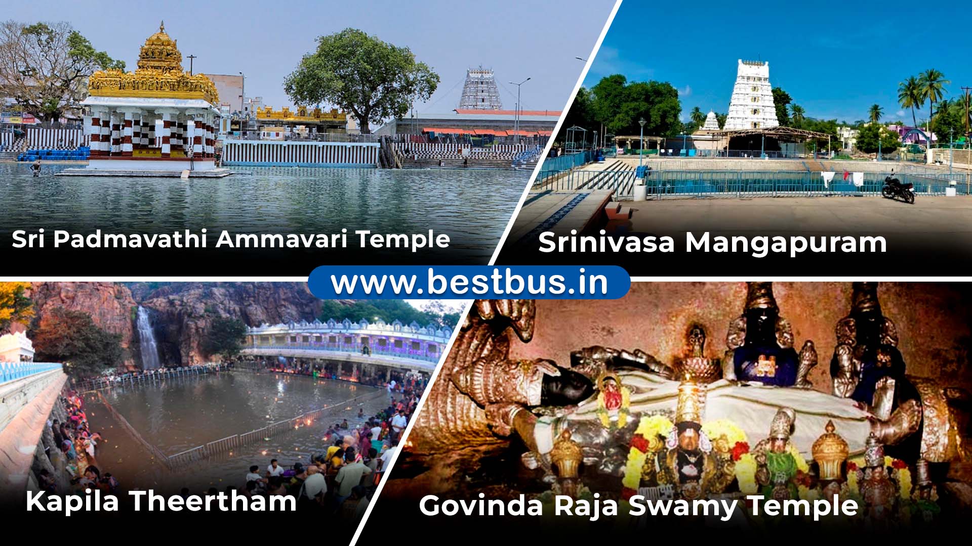Tirupati Local Temples Darshan Tour Package From Tirupati Or Tirumala By Car