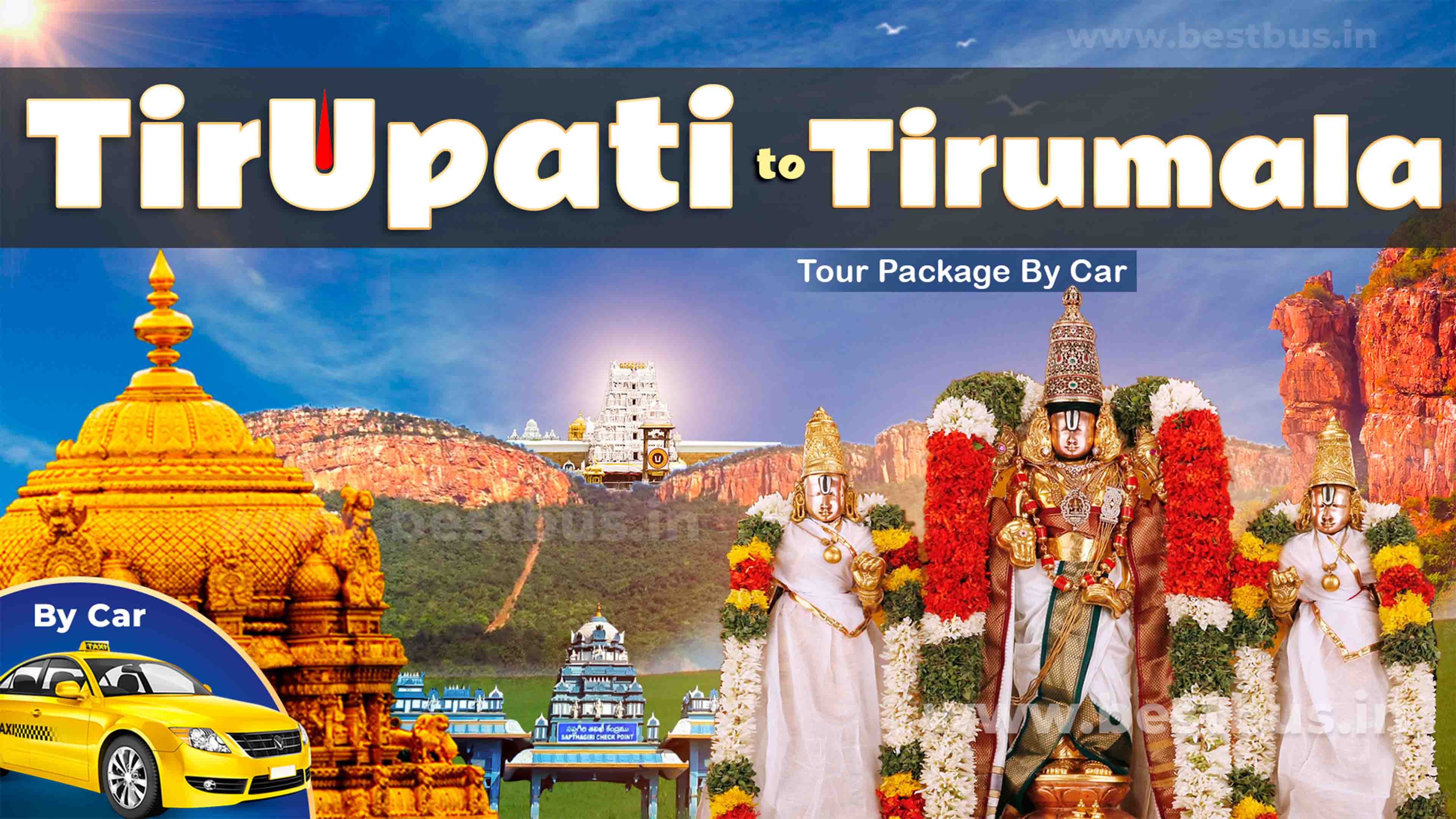 Tirupati To Tirumala Drop By Car