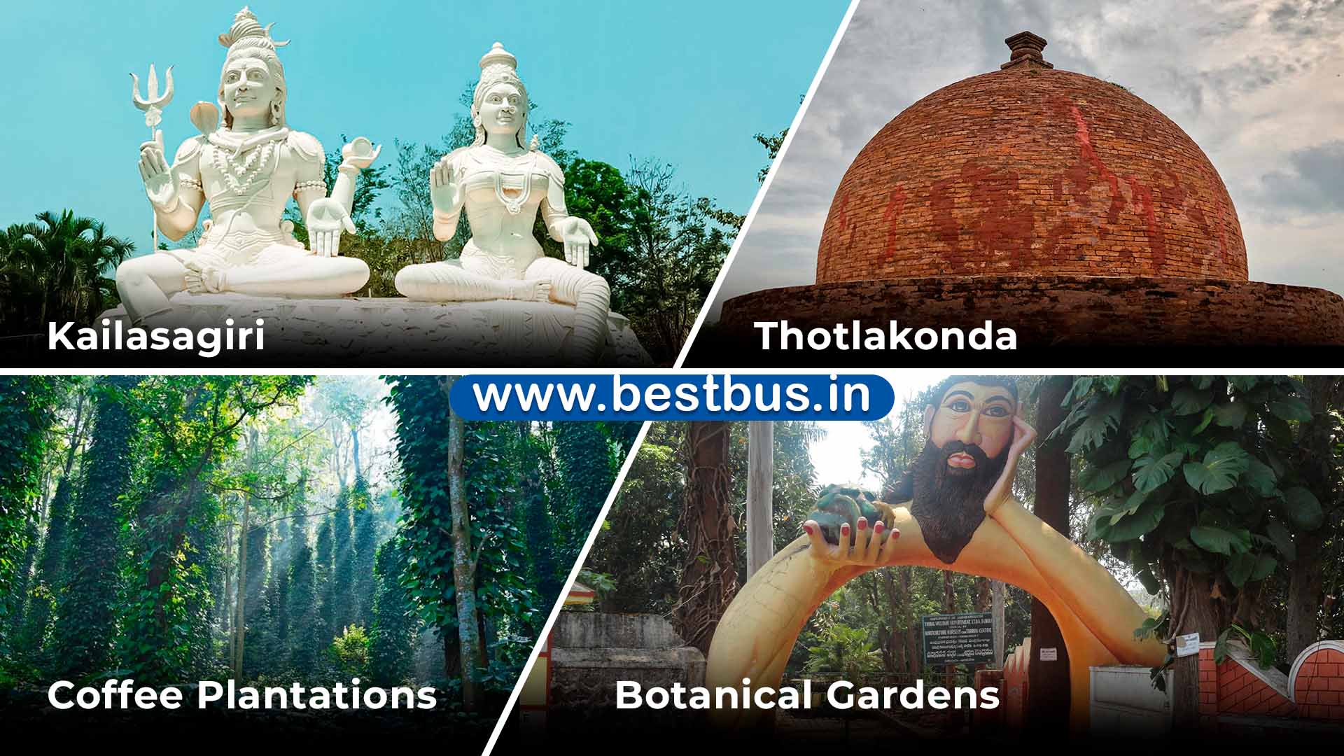 Viskhapatanam-Araku-Simanchalam-Srikakulam Train Package From Howrah-Kolkata via Kharagpur-Balasore-Bhadrak-Cuttack