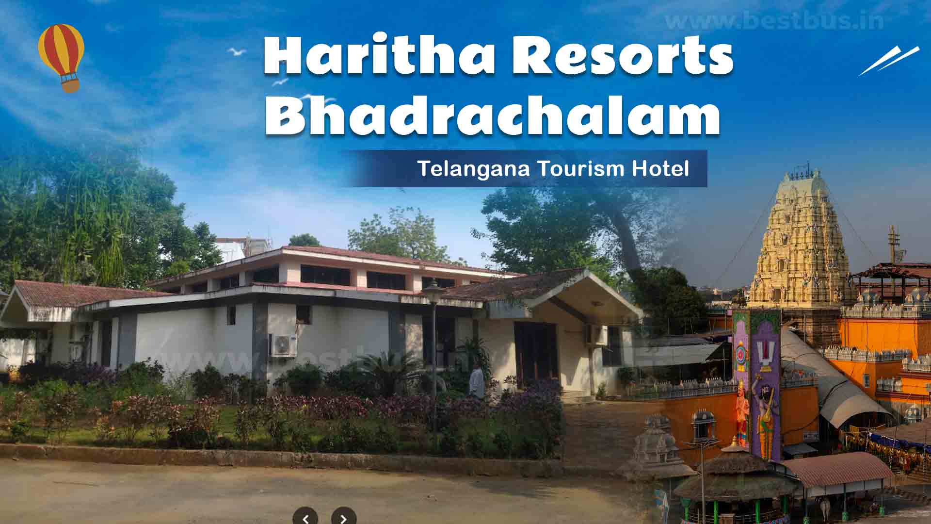Bhadrachalam Hotels and Haritha Resorts Bhadrachalam